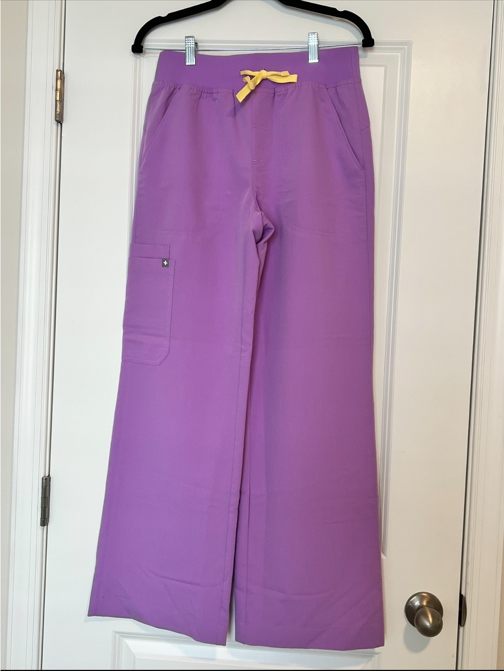 Figs Wild Iris Isabel Wide Leg Scrub Pants